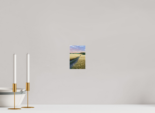 4 x 6″, Photo Print Under Acrylic Glass Farm to Market - Metal Acrylic Glass