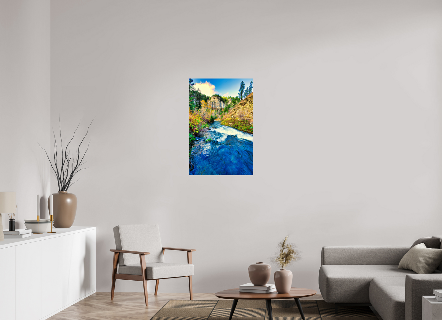 24 x 36″, Photo Print On Fuji Crystal DP II Spearfish Canyon Stream