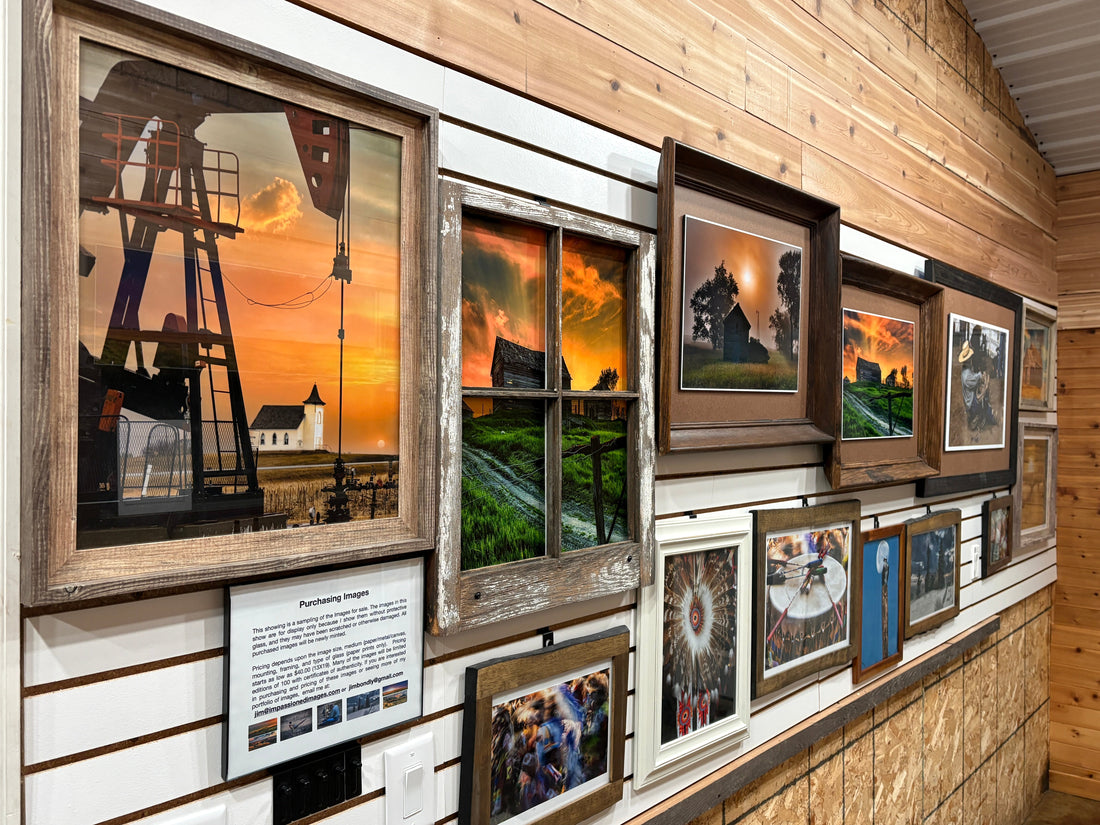 How the photograph and the frame blend to match your style and the room.