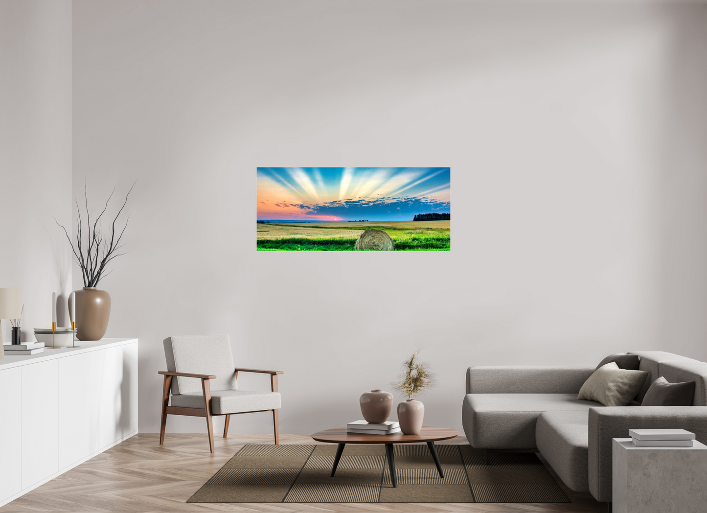 56 x 24″, Stretched Canvas Good Morning Sunshine