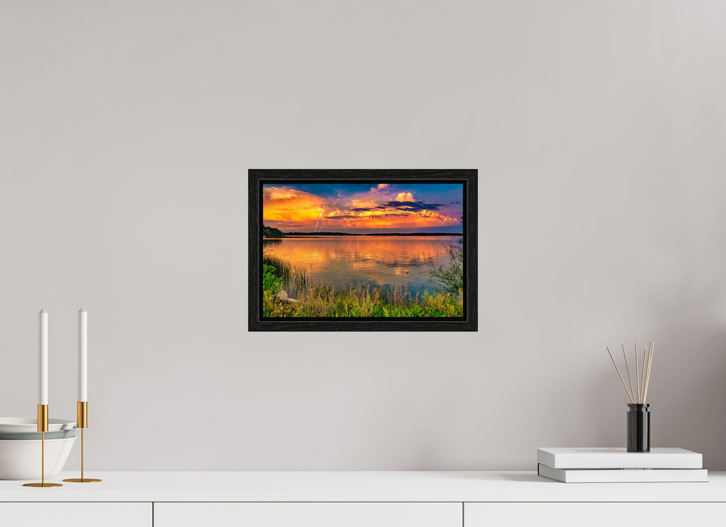 12 x 8″, Floater Frame Low-Pressure