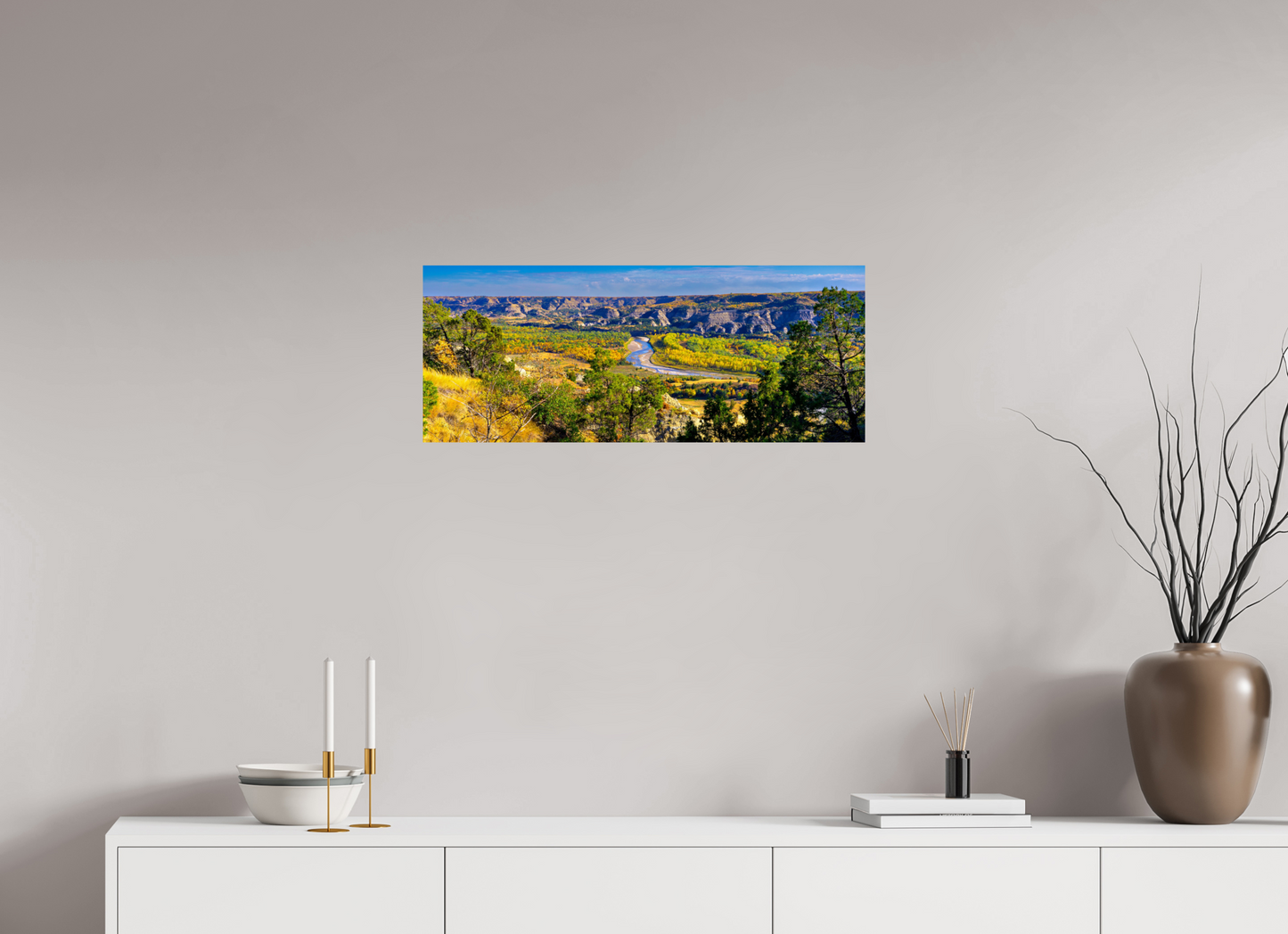 30 x 12″, Photo Print On Fuji Crystal DP II Little Missouri
