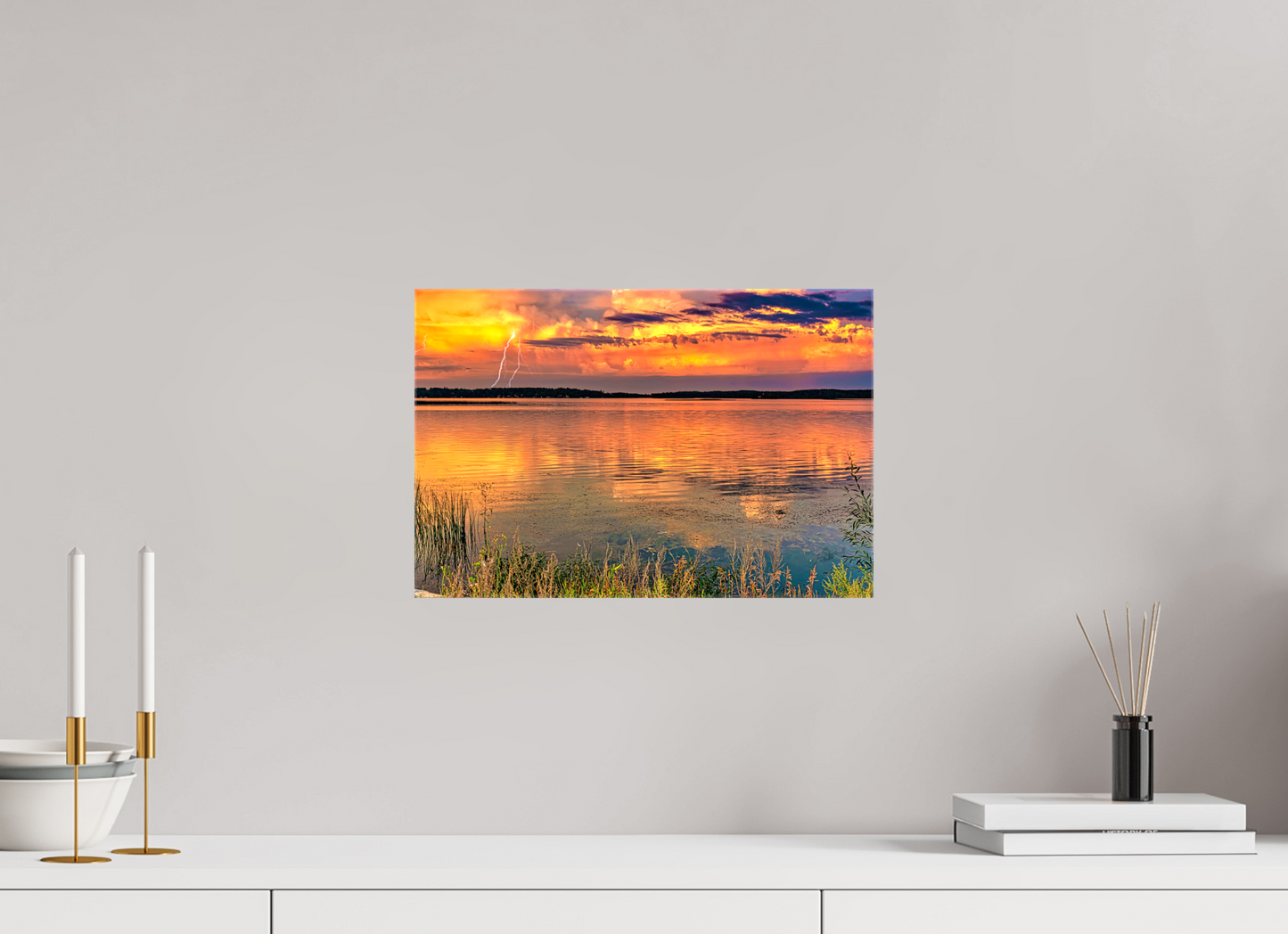 15 x 10″, Stretched Canvas Low-Pressure