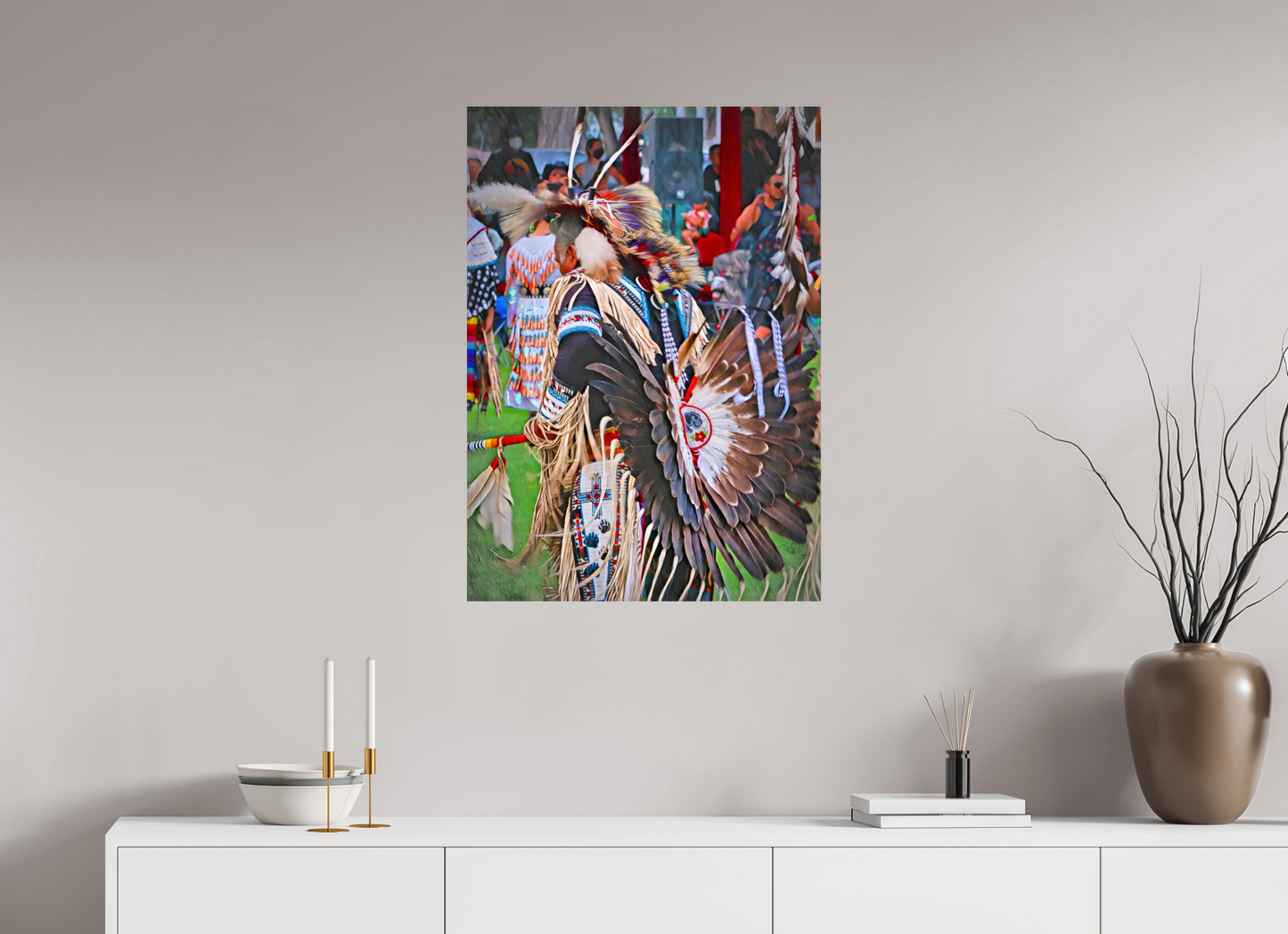 24 x 33.6″, Photo Print On Fuji Crystal DP II His Dance