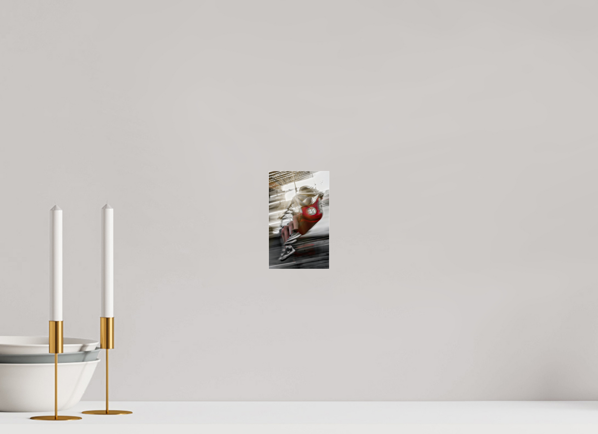 4 x 6.5″, Photo Print Under Acrylic Glass Joy Metal Acrylic Glass
