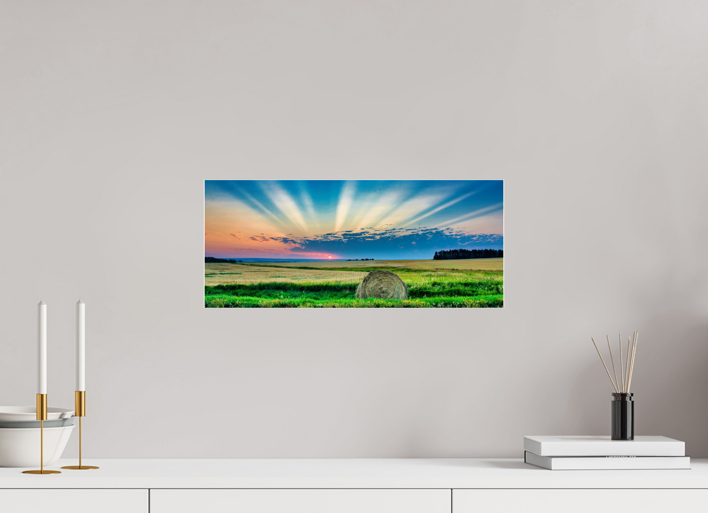 18.7 x 8″, Acrylic Glass. .16 thick Good Morning Sunshine