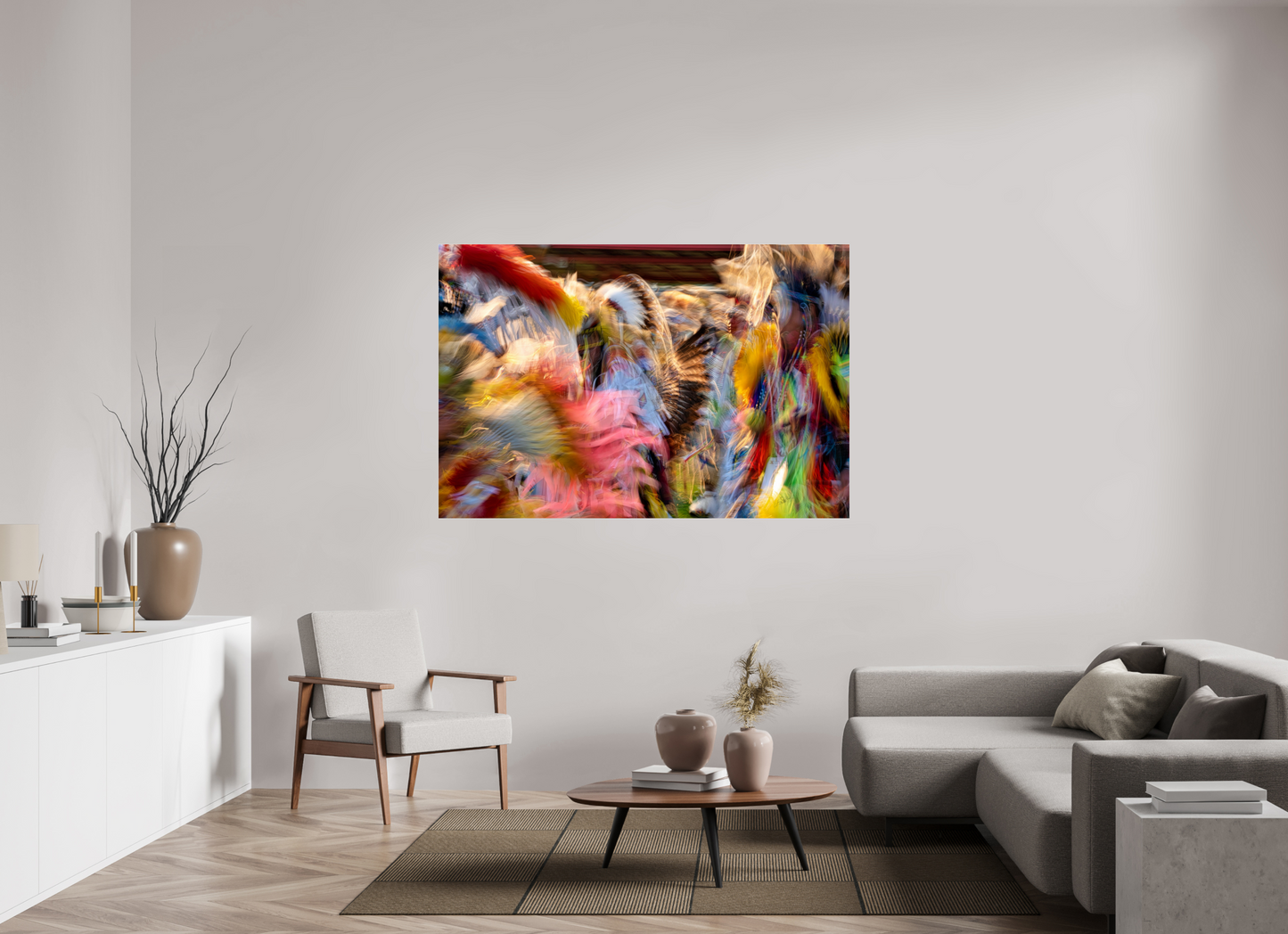 66 x 44″, Photo Print Under Acrylic Glass Native Colors Metal Acrylic Glass