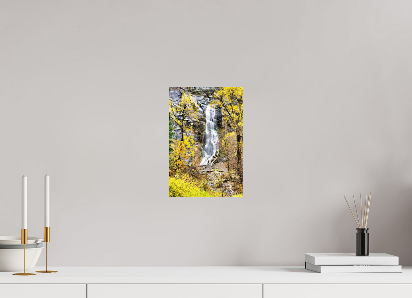 8 x 12″, Photo Print On Fuji Crystal DP II Bridal Veil Falls Spearfish Canyon
