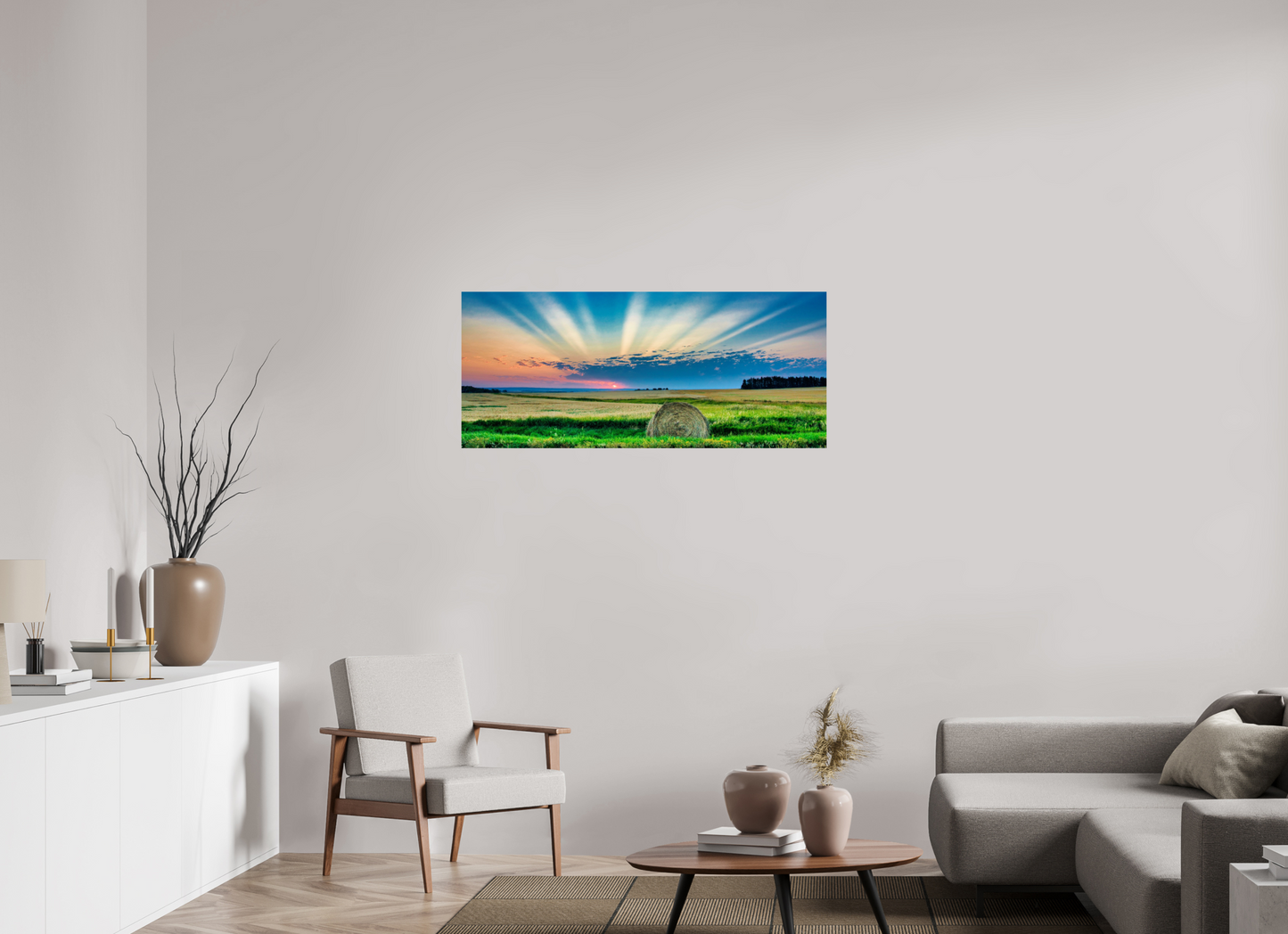 46.7 x 20″, Photo Print On Fuji Crystal DP II Good Morning Sunshine