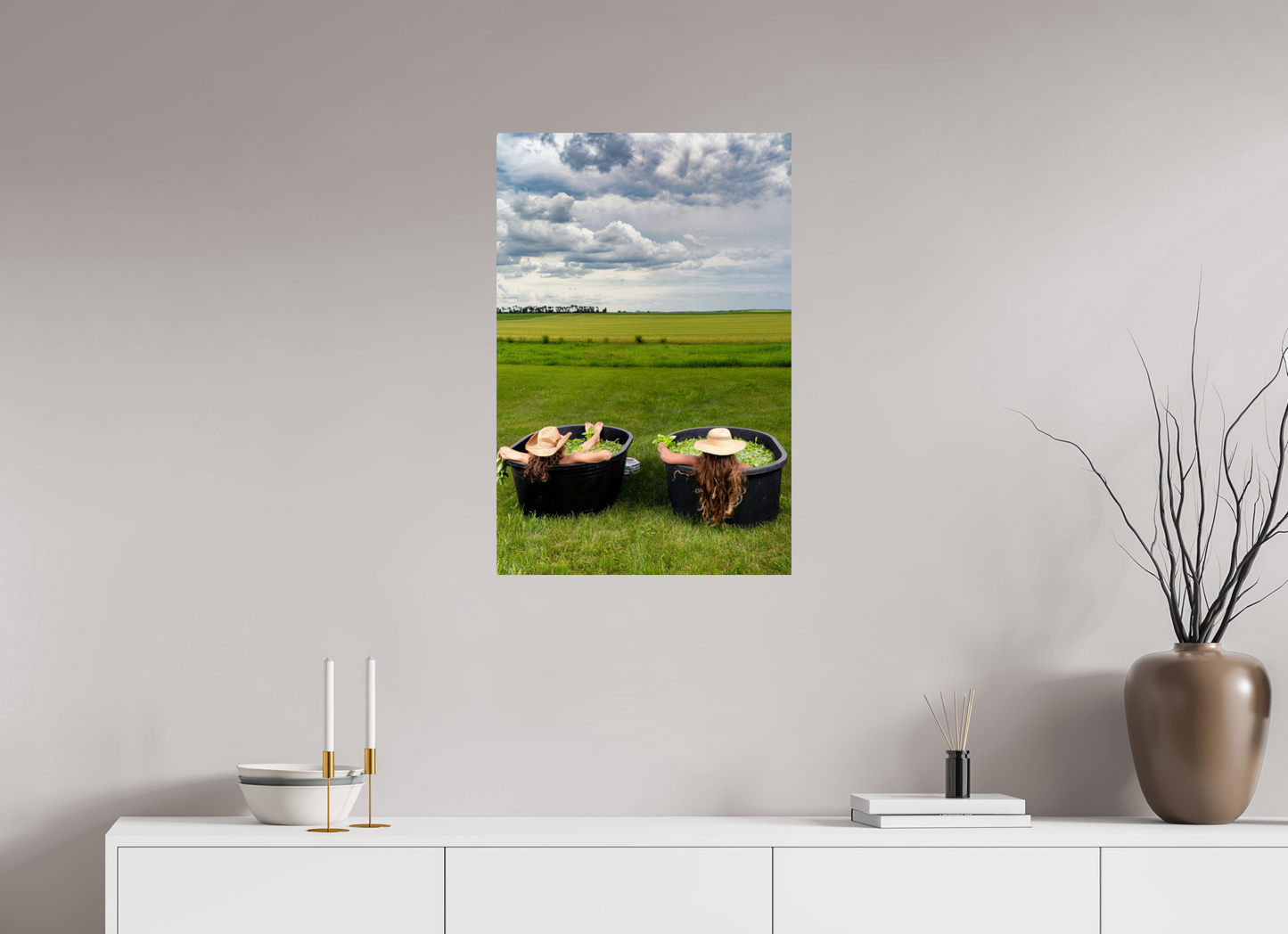 20 x 30″, Photo Print On Fuji Crystal DP II Basil Bath