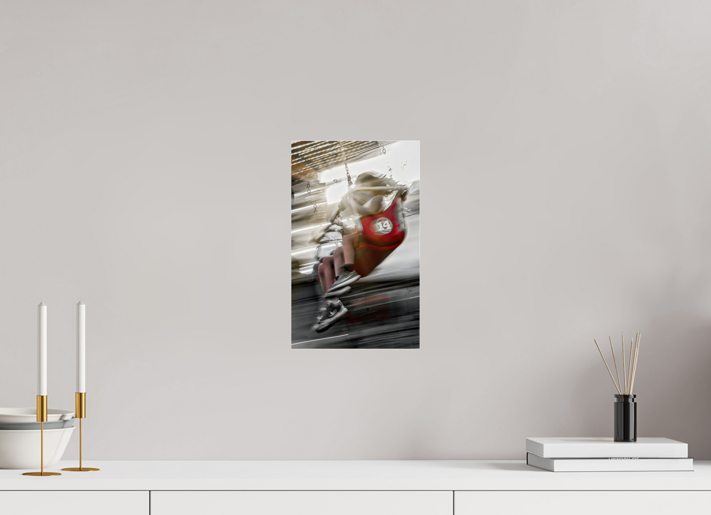 8 x 13″, Photo Print Under Acrylic Glass Joy Metal Acrylic Glass