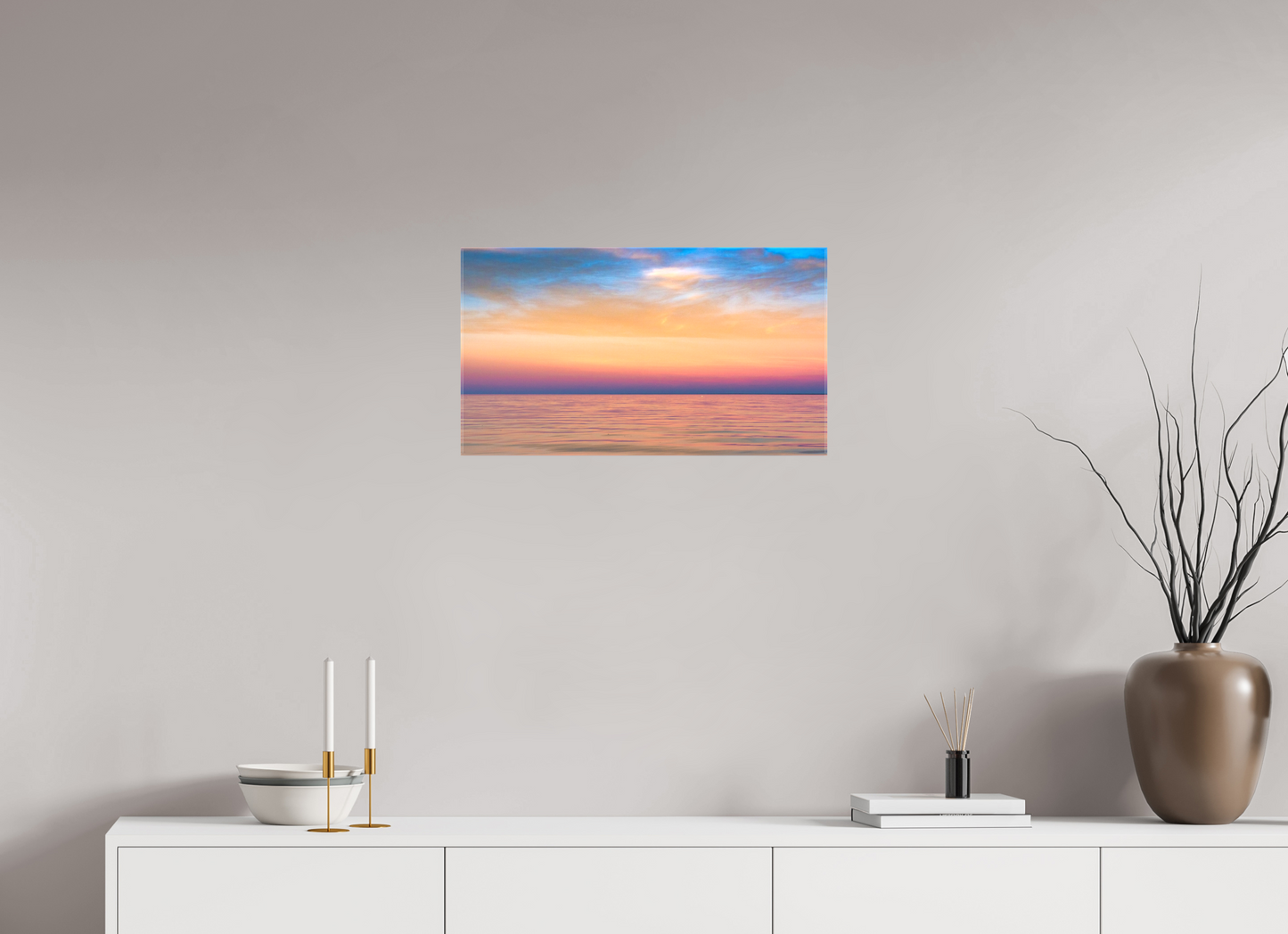24 x 13.5″, Stretched Canvas Lake of the Woods