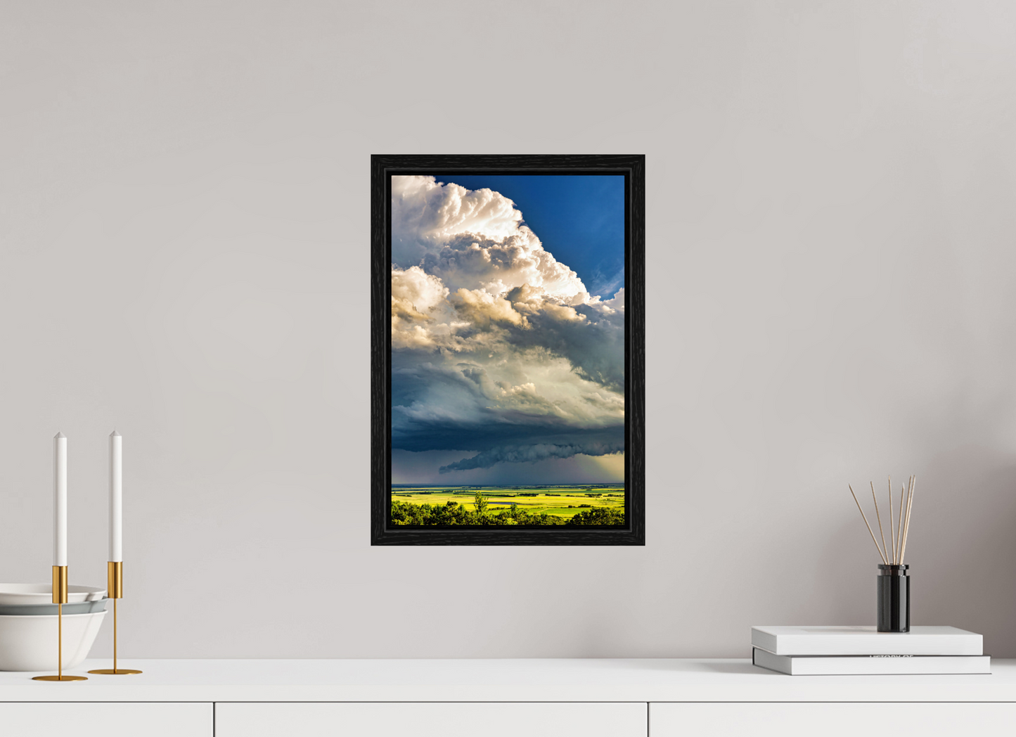 10 x 15″, Floater Frame Dakota Thunder