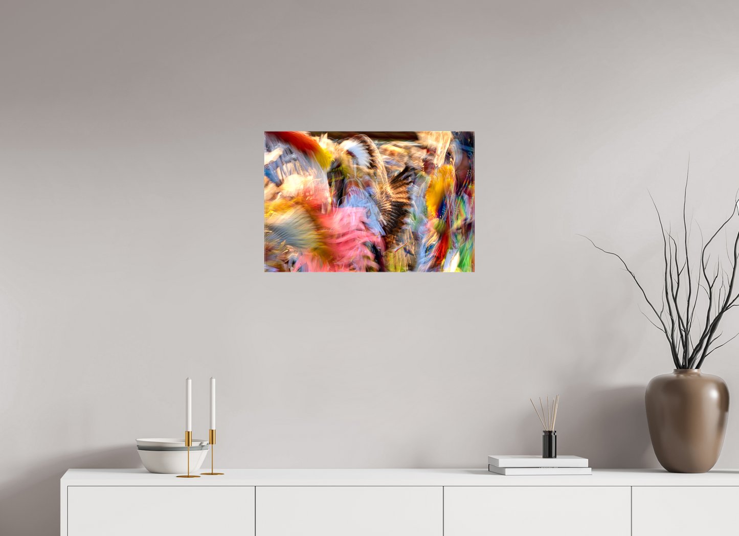 24 x 16″, Stretched Canvas Native Colors