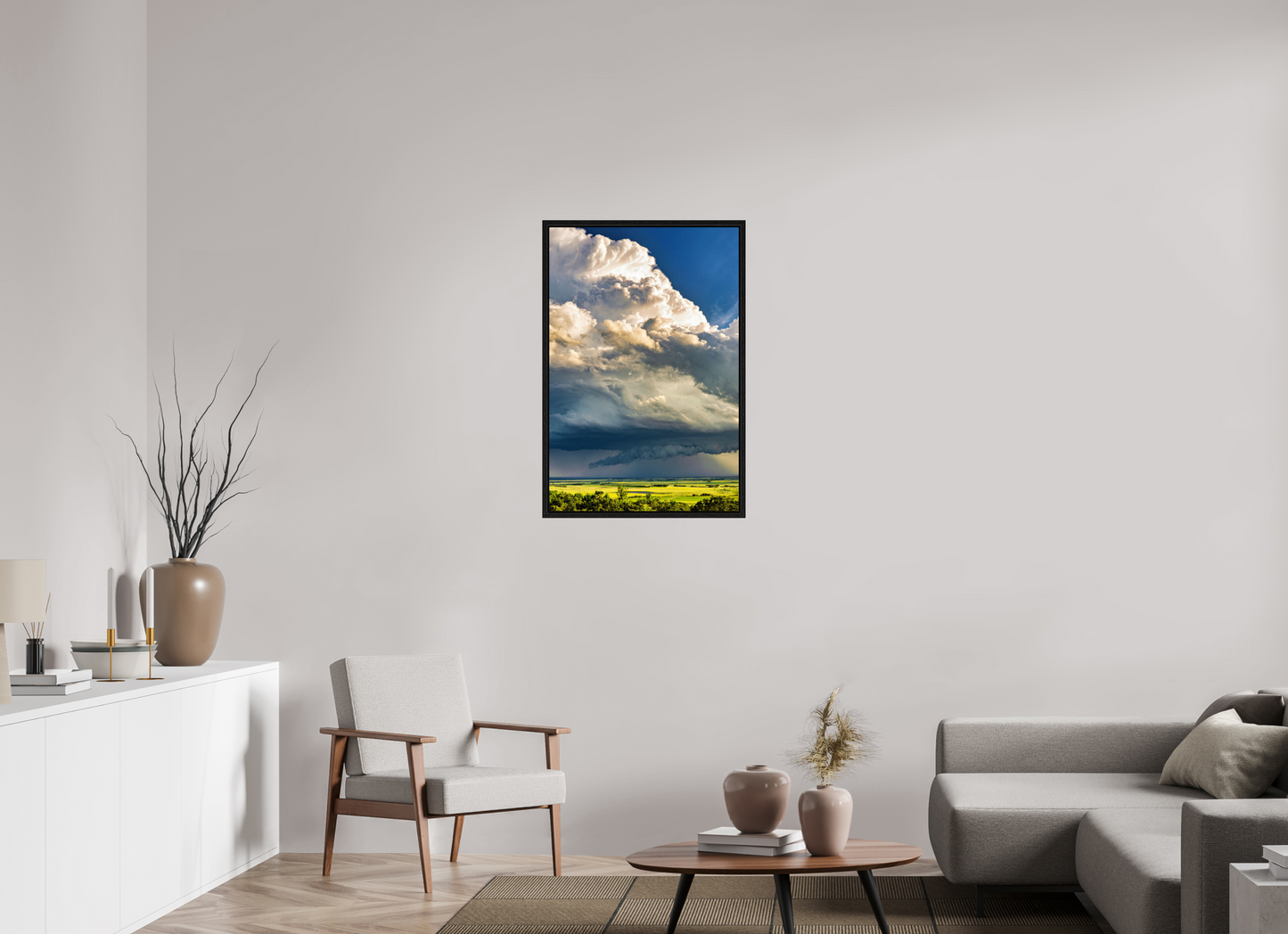 24 x 36″, Floater Frame Dakota Thunder