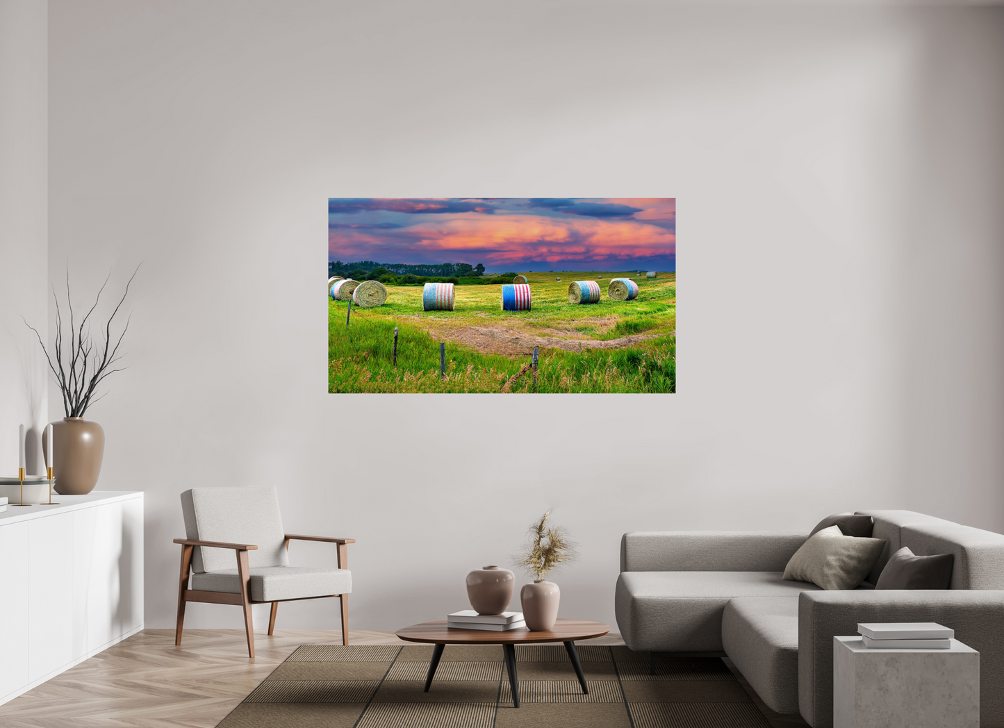 70 x 39.4″, Photo Print On Fuji Crystal DP II God Bless America Metal Acrylic Glass