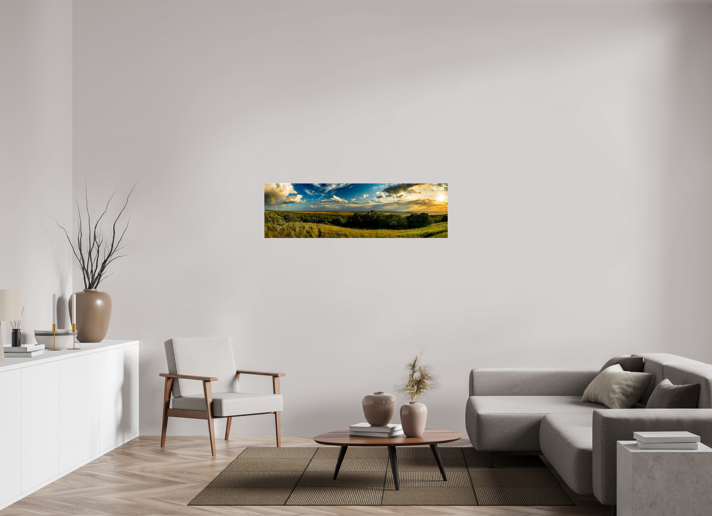 53.3 x 16″, Photo Print Under Acrylic Glass I Can See Forever Metal Acrylic Glass