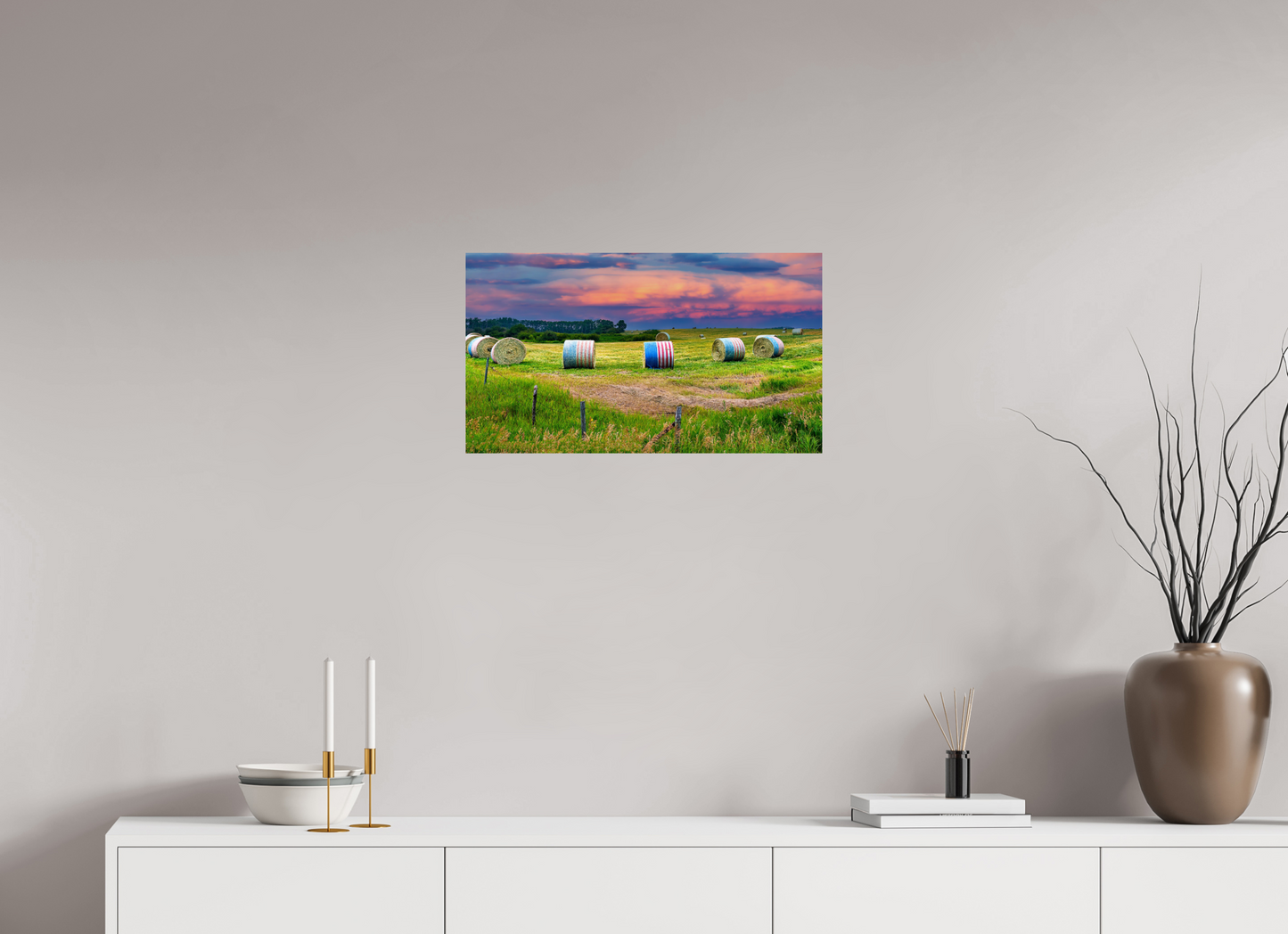 24 x 13.5″, Metal Prints God Bless America
