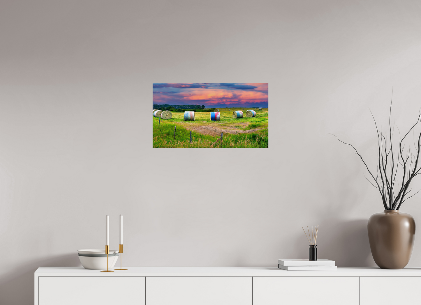 24 x 13.5″, Photo Print On Fuji Crystal DP II God Bless America Metal Acrylic Glass