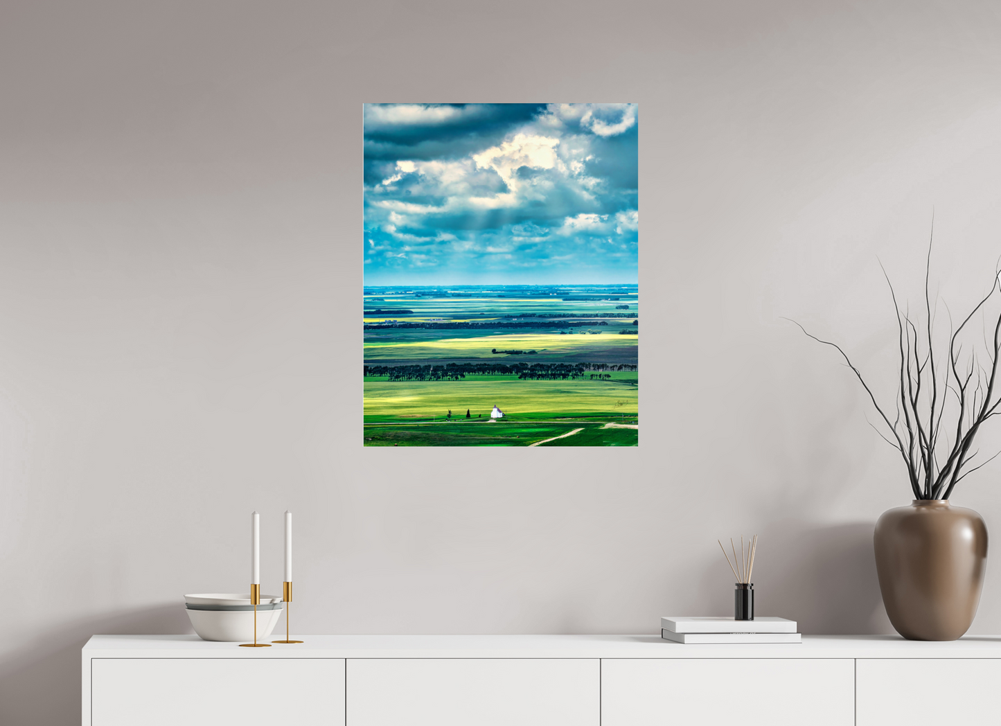 24 x 30″, Photo Print On Fuji Crystal DP II Faith on the Prairies