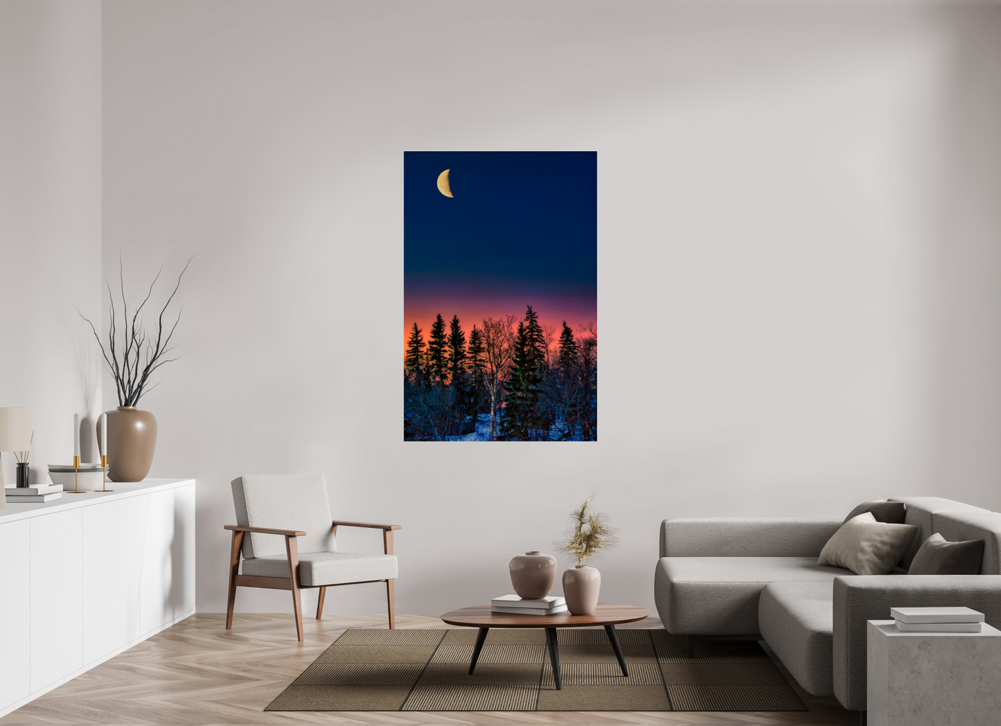 40 x 60″, Acrylic Glass. .16 thick Howl at the Moon