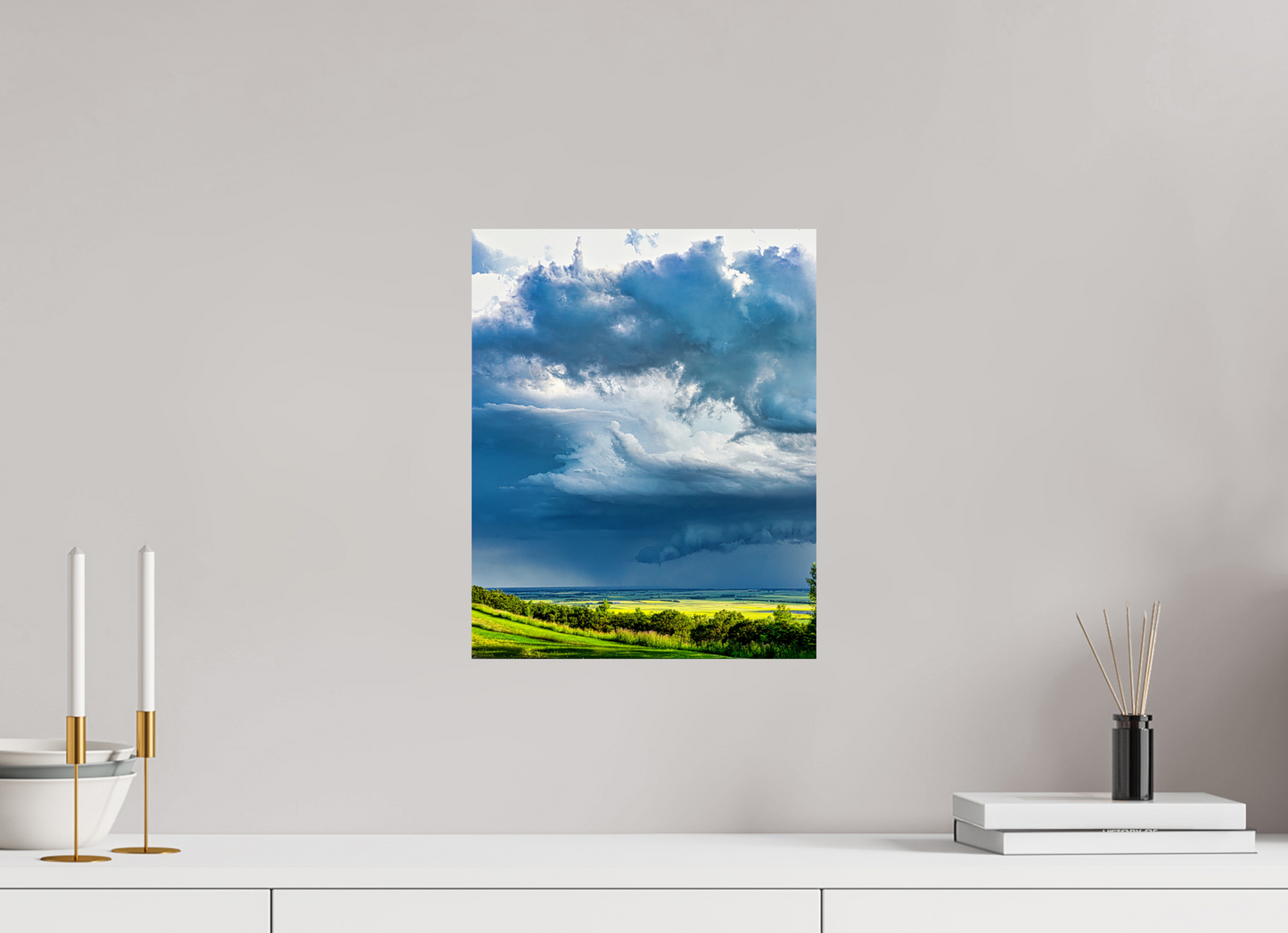 12 x 15″, Photo Print On Fuji Crystal DP II Prairie Rains