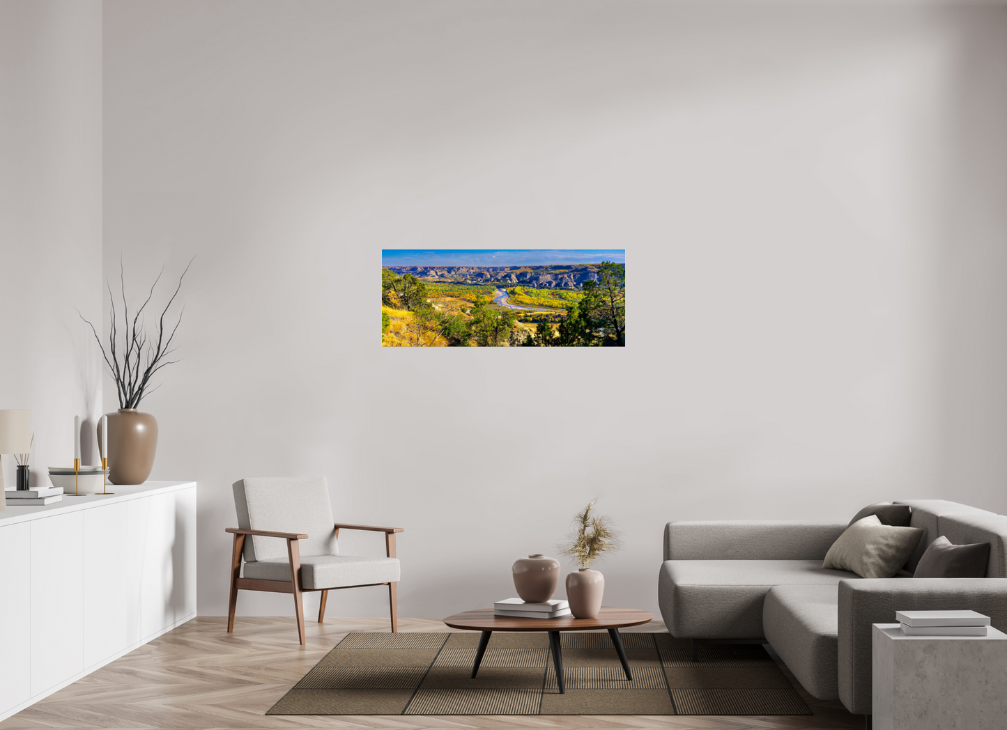 50 x 20″, Acrylic Glass. .16 thick Little Missouri