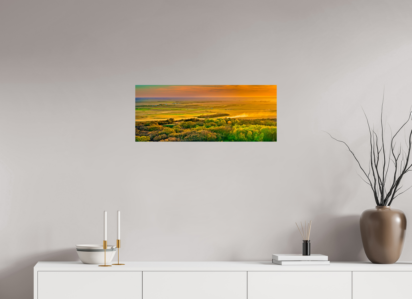30 x 12″, Photo Print On Fuji Crystal DP II Dakota Harvest