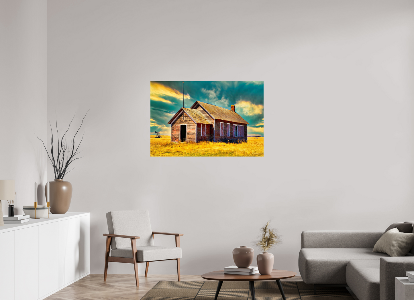 45 x 30″, Photo Print On Fuji Crystal DP II Little Red School House