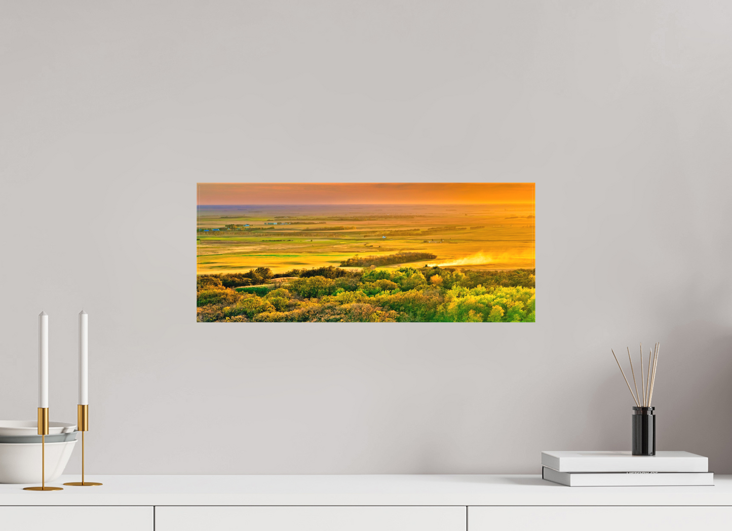20 x 8″, Fine Textile Canvas Dakota Harvest