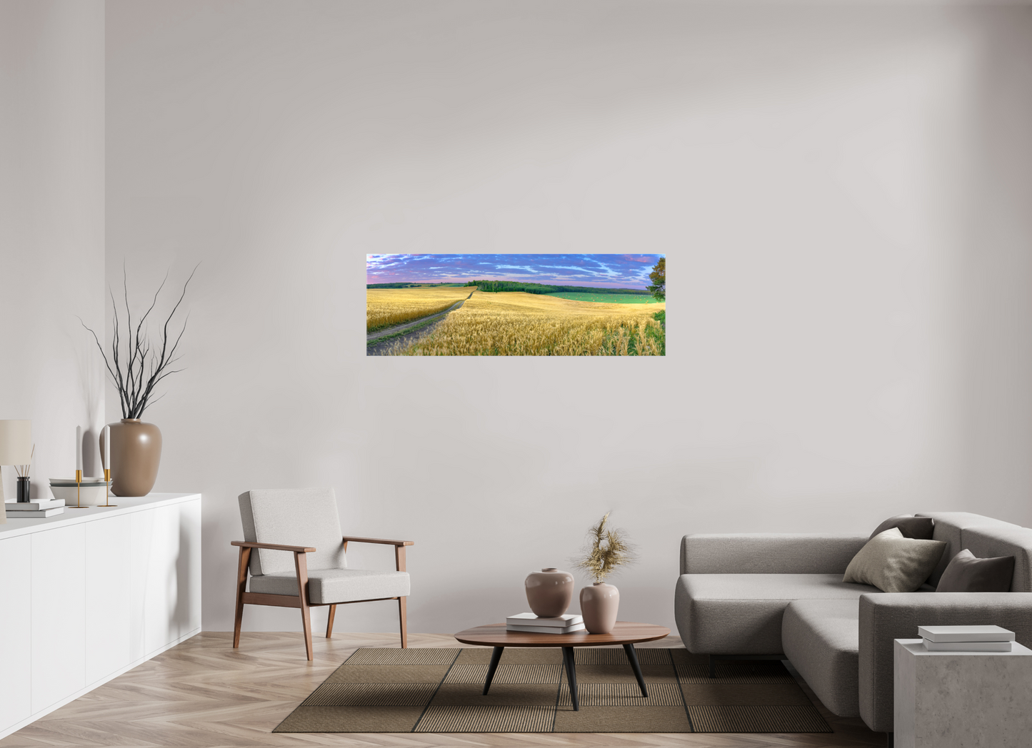 59.2 x 20″, Stretched Canvas Paradise Valley