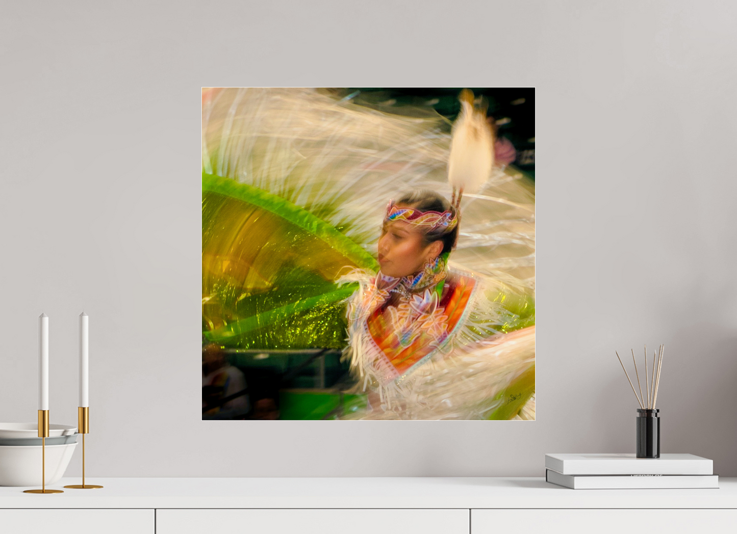 20 x 20″, Photo Print Under Acrylic Glass Grace - Metal Acrylic Glass