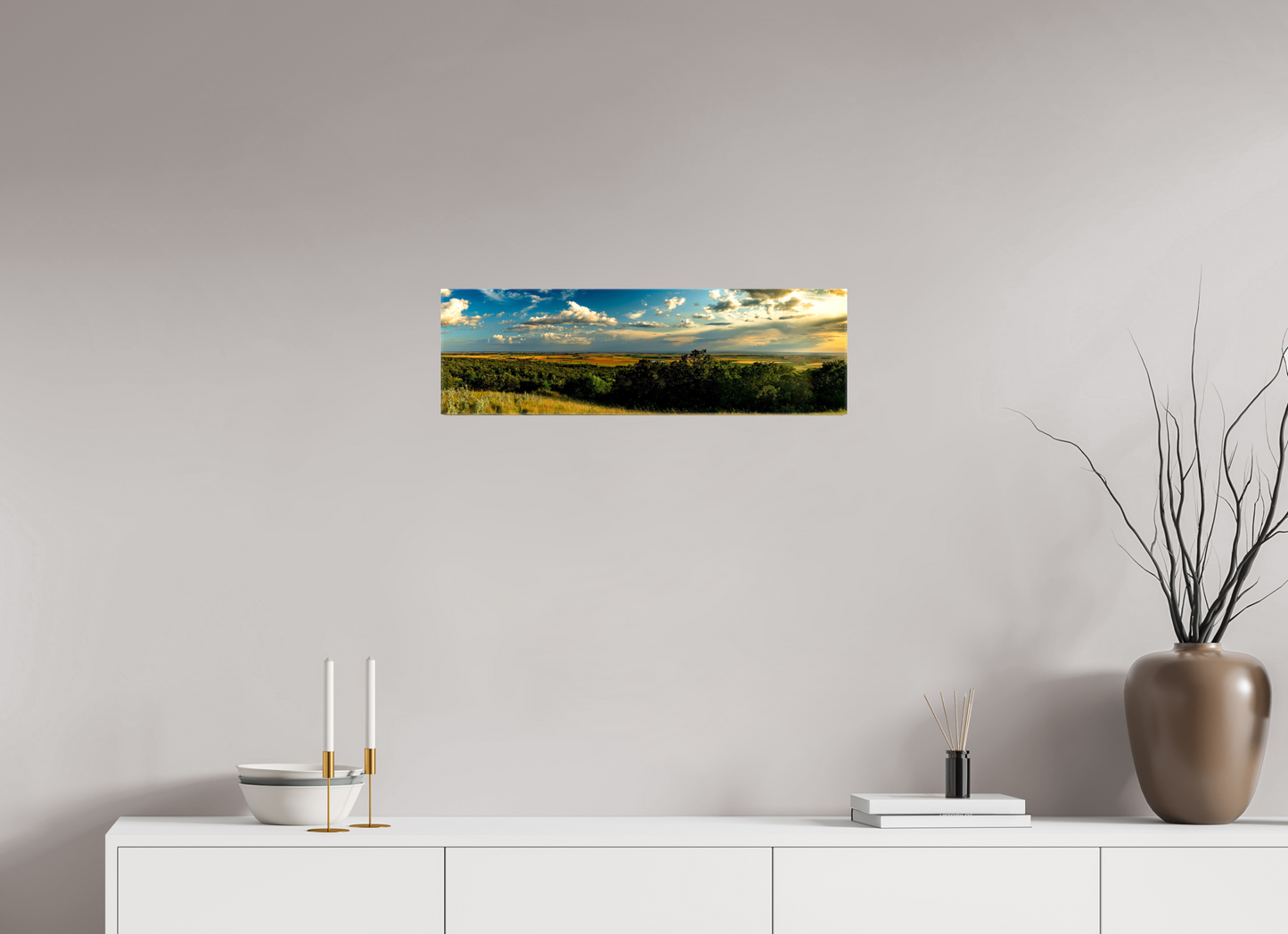 26.7 x 8″, Stretched Canvas I Can See Forever