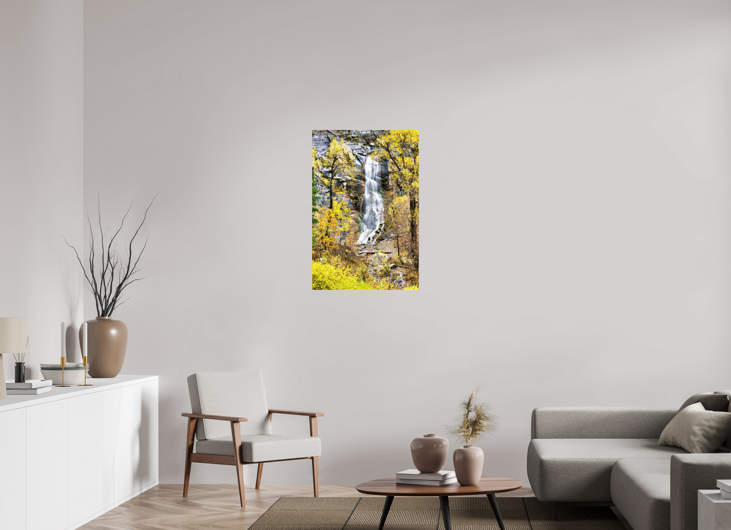 24 x 36″, Photo Print On Fuji Crystal DP II Bridal Veil Falls Spearfish Canyon