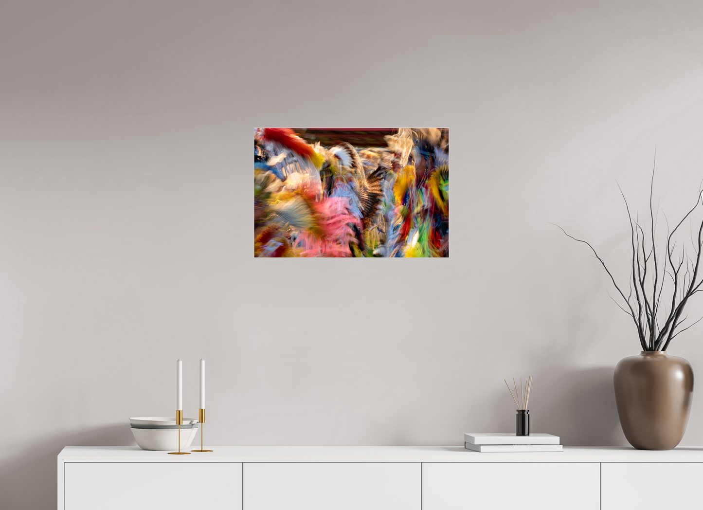 24 x 16″, Acrylic Glass. .16 thick Native Colors