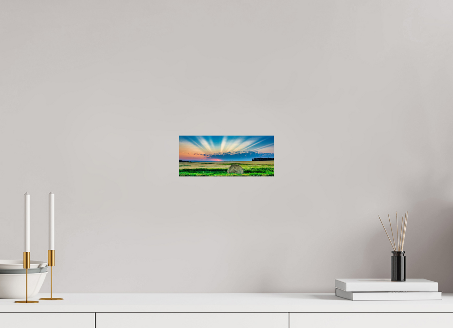 9.3 x 4″, Metal Prints Good Morning Sunshine