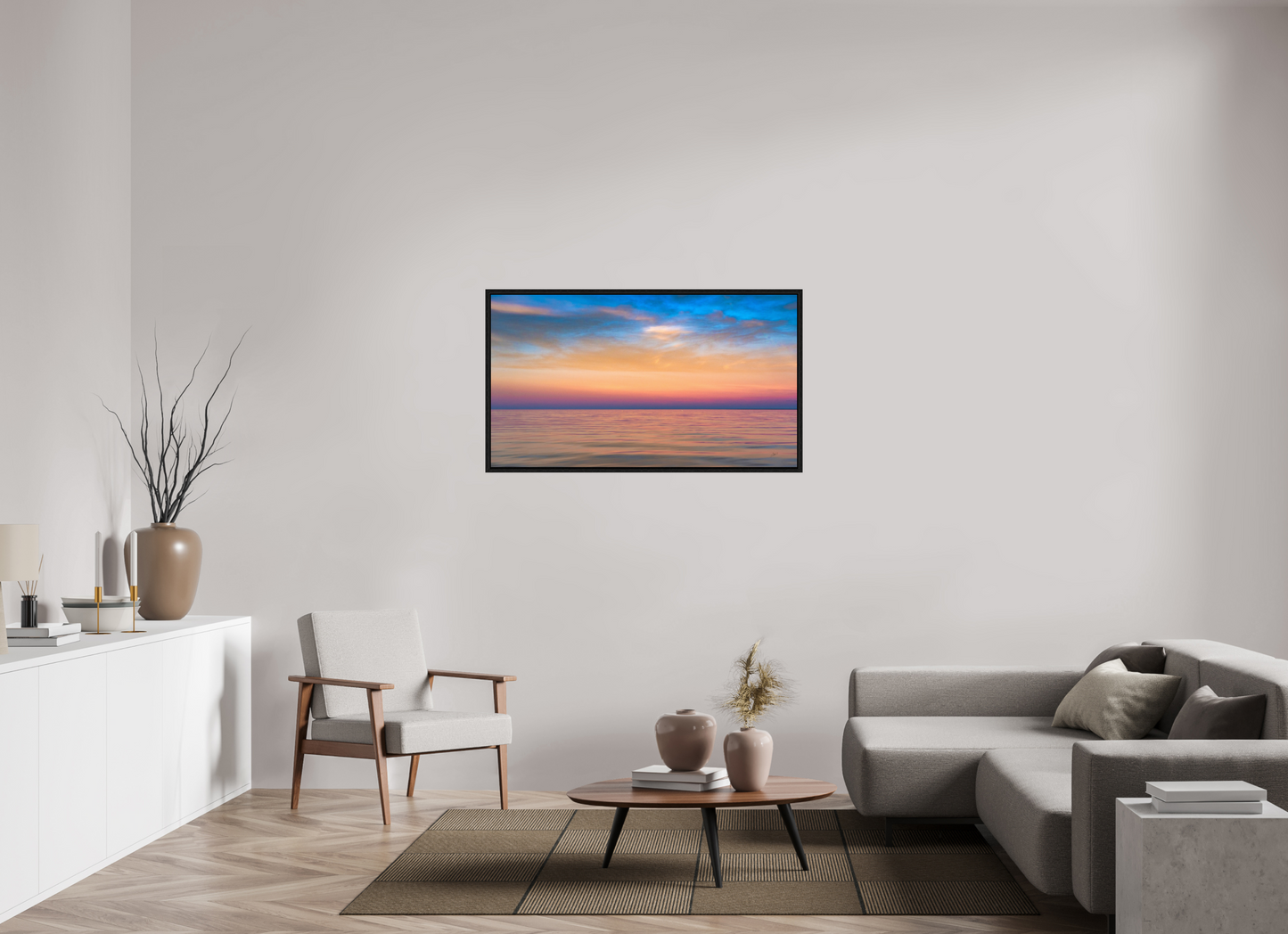 49 x 27.6″, Floater Frame Lake of the Woods