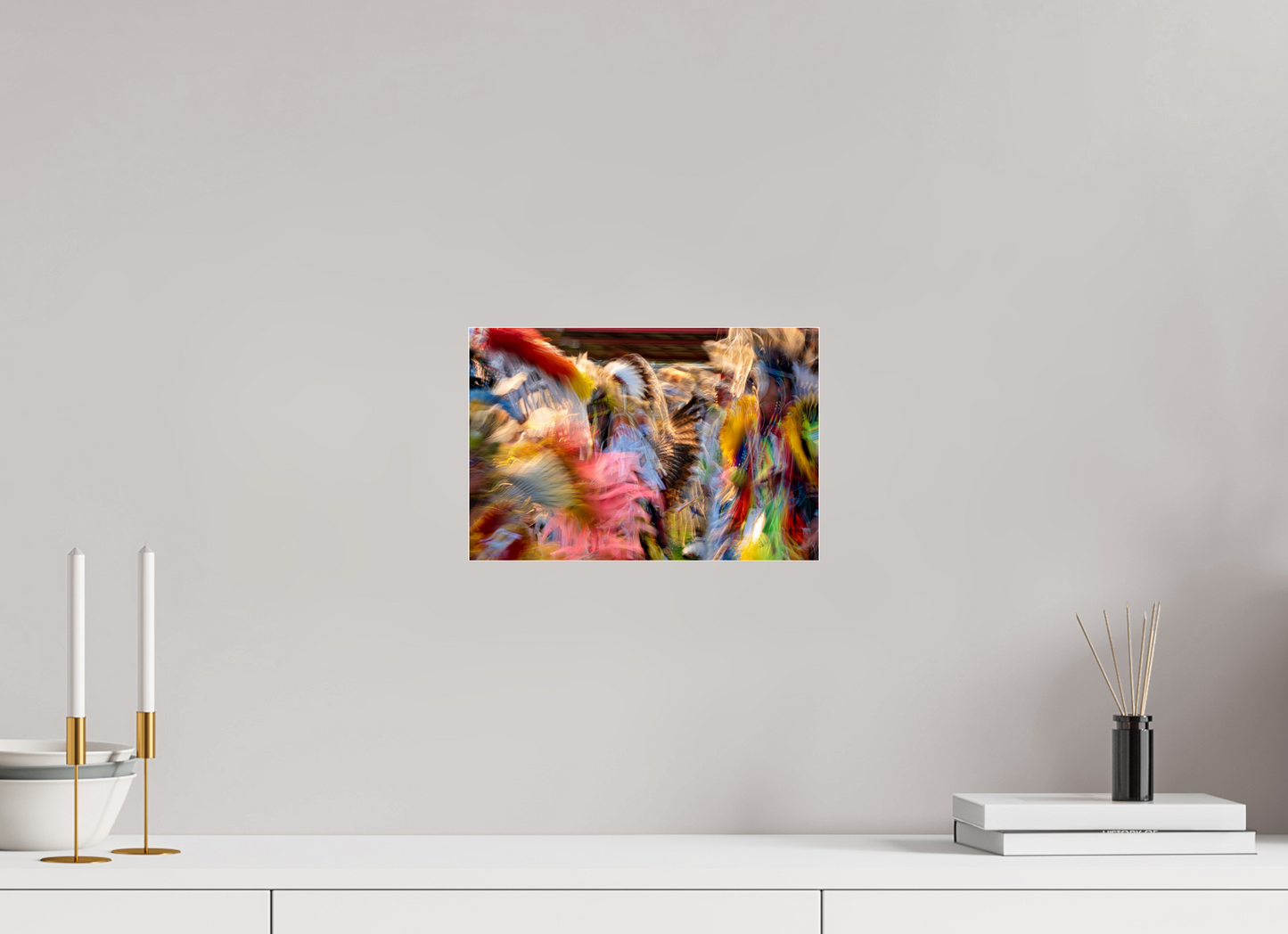 12 x 8″, Acrylic Glass. .16 thick Native Colors
