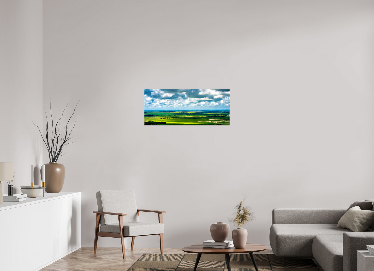 37.3 x 16″, Acrylic Glass. .16 thick Prairie Eden