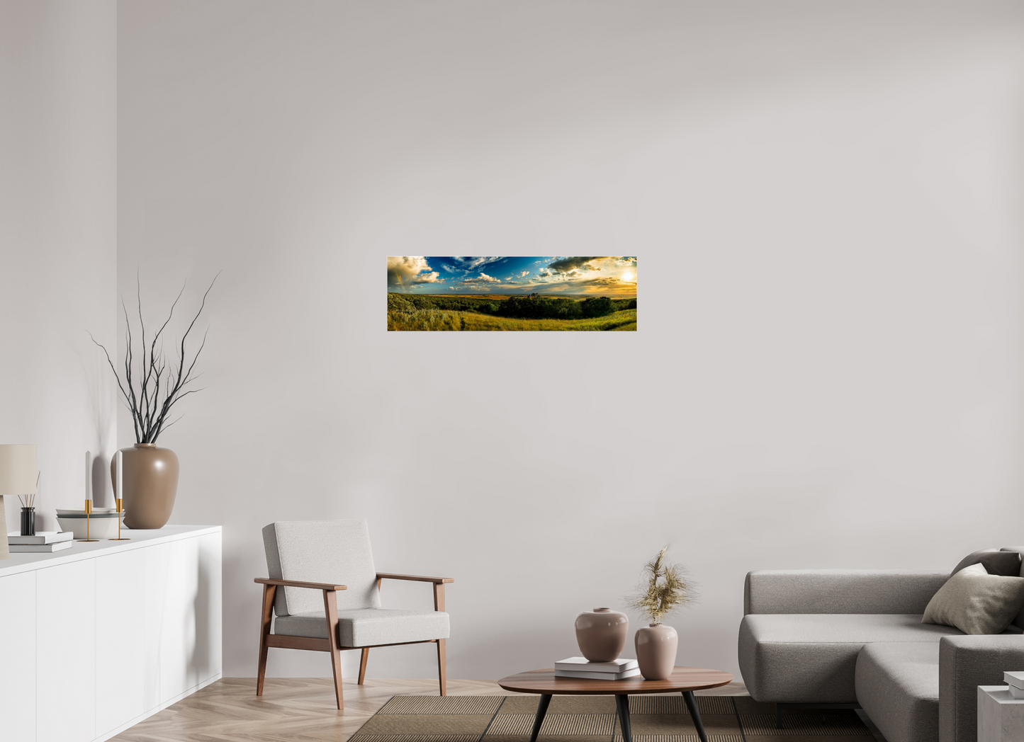 40 x 12″, Photo Print Under Acrylic Glass I Can See Forever Metal Acrylic Glass