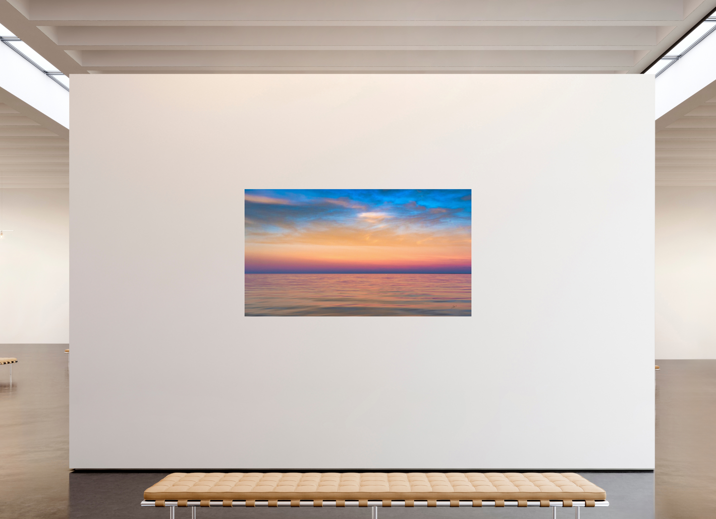 80 x 45″, Photo Print Under Acrylic Glass Lake of the Woods Metal Acrylic Glass