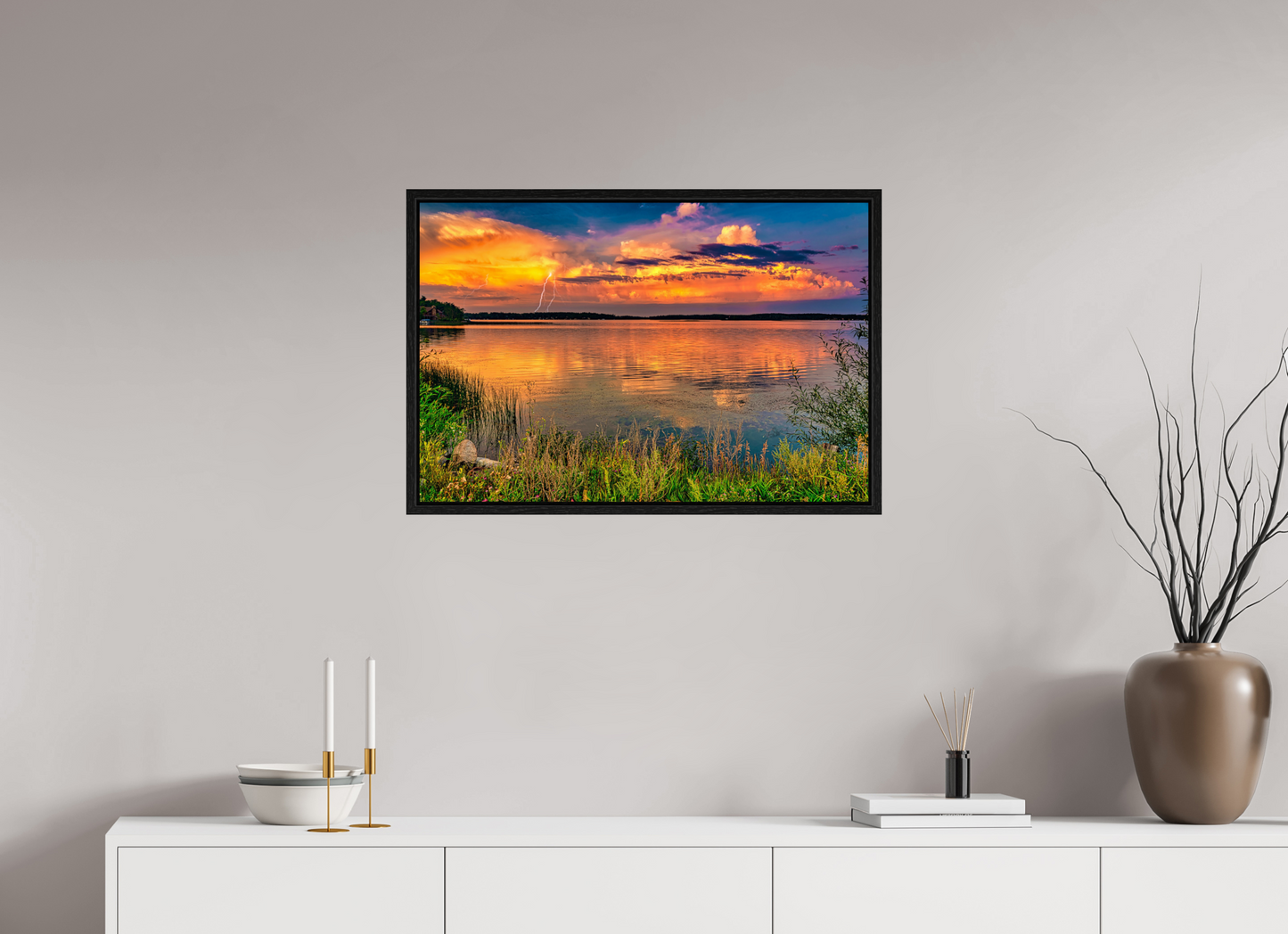 30 x 20″, Floater Frame Low-Pressure