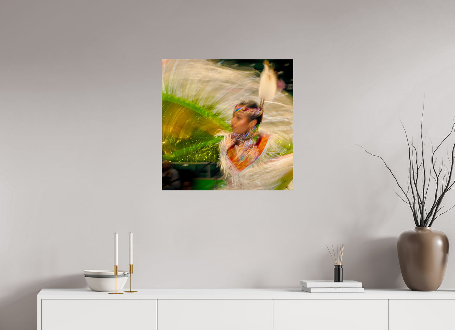 25 x 25″, Photo Print Under Acrylic Glass Grace - Metal Acrylic Glass