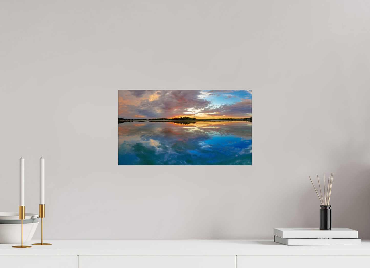 16 x 9″, Photo Print Under Acrylic Glass Mirror Images Metal Acrylic Glass
