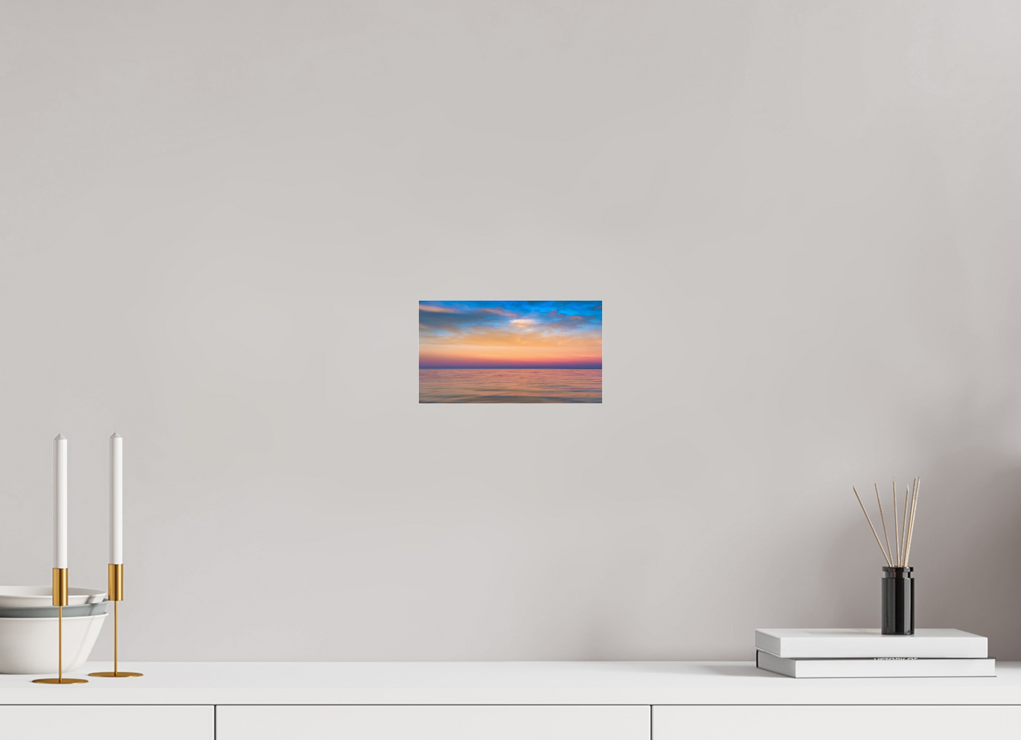 8 x 4.5″, Photo Print Under Acrylic Glass Lake of the Woods Metal Acrylic Glass