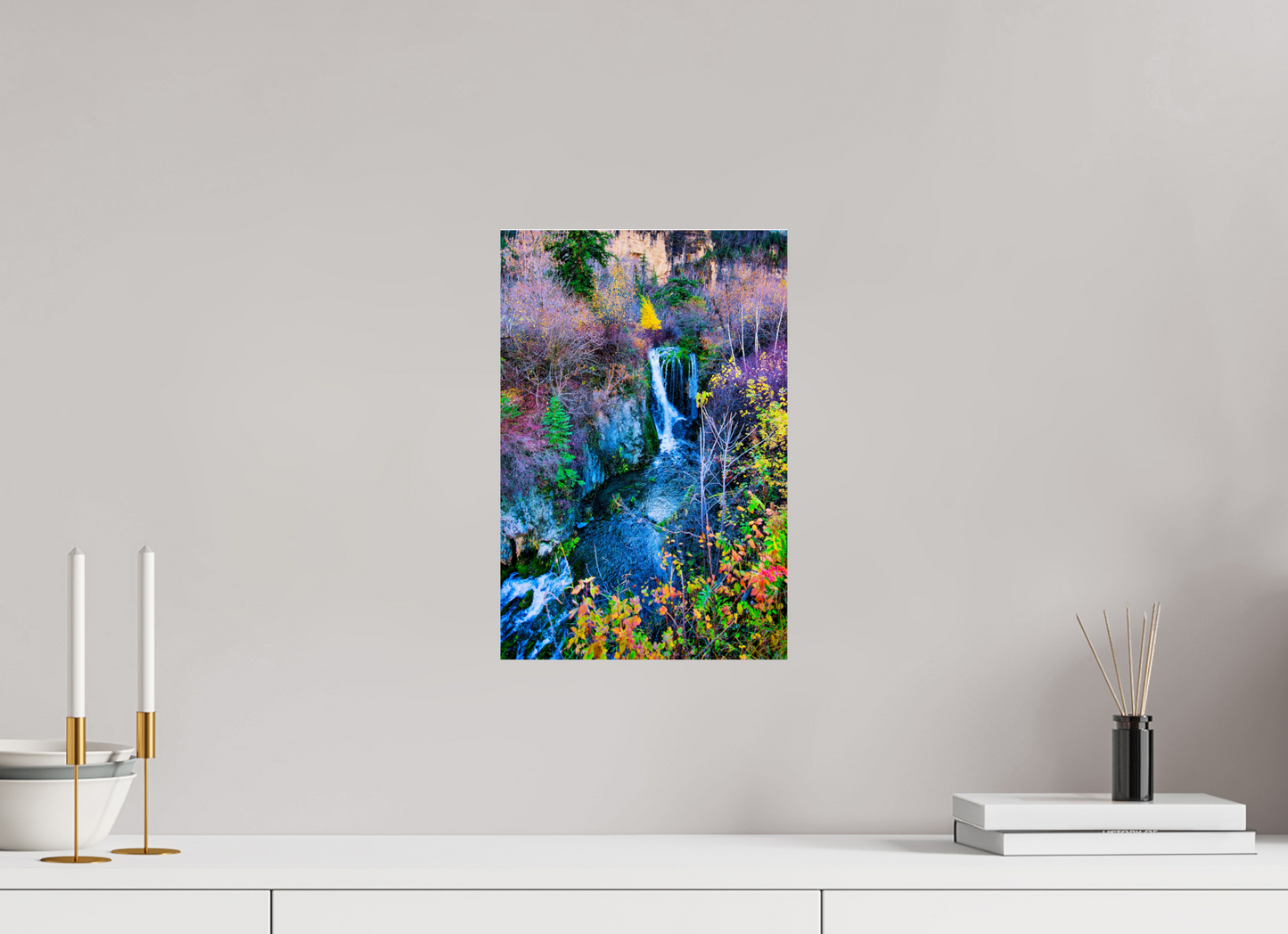 10 x 15″, Photo Print On Fuji Crystal DP II Roughneck Falls Spearfish Canyon