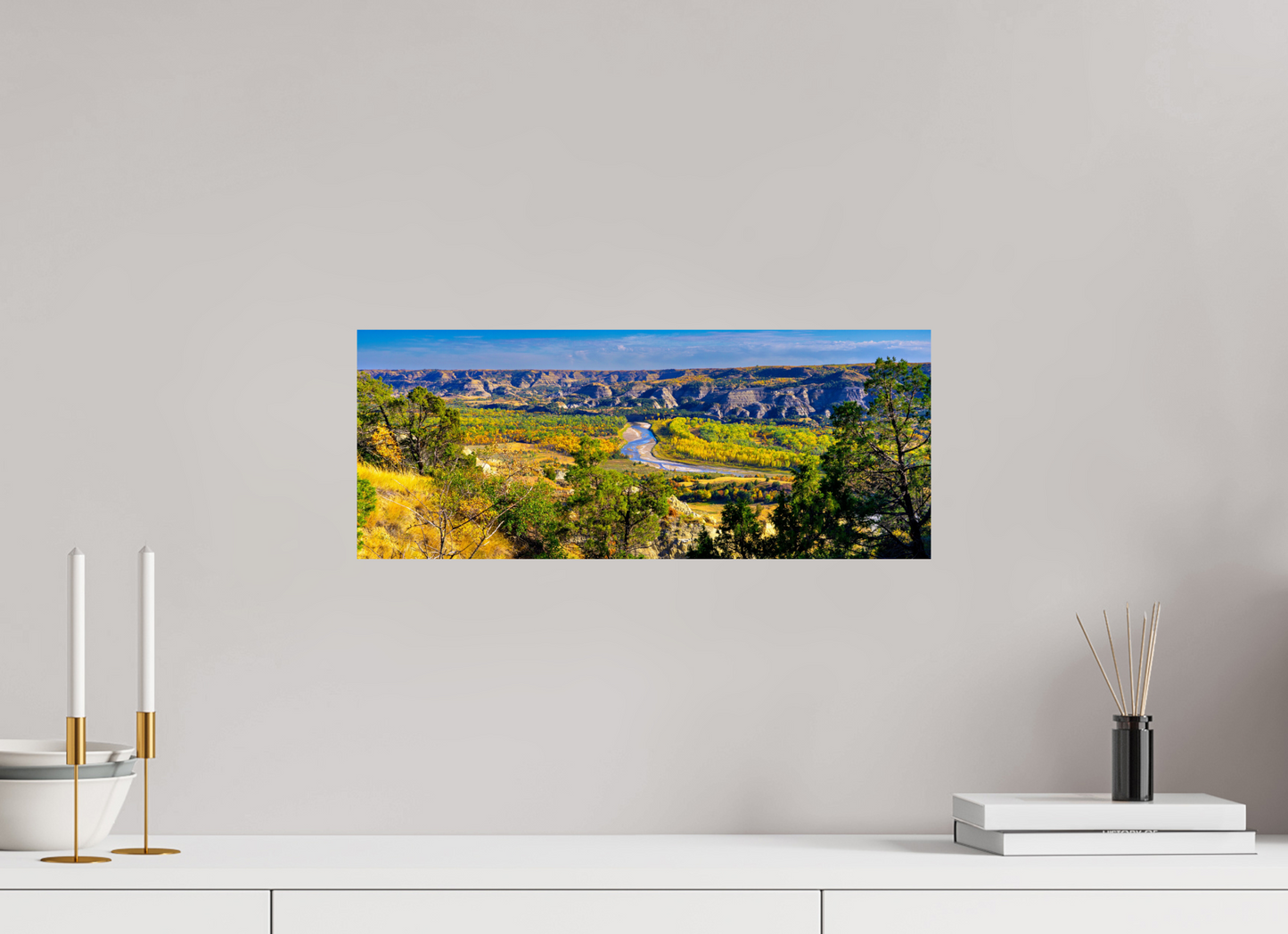 20 x 8″, Photo Print On Fuji Crystal DP II Little Missouri