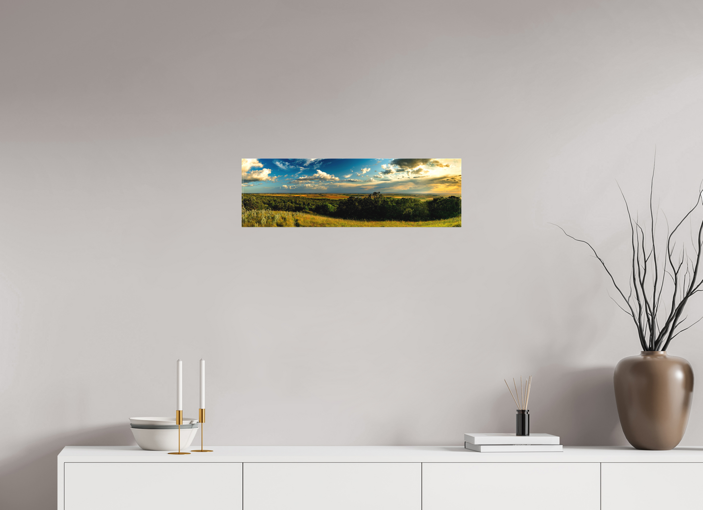 26.7 x 8″, Fine Textile Canvas I Can See Forever