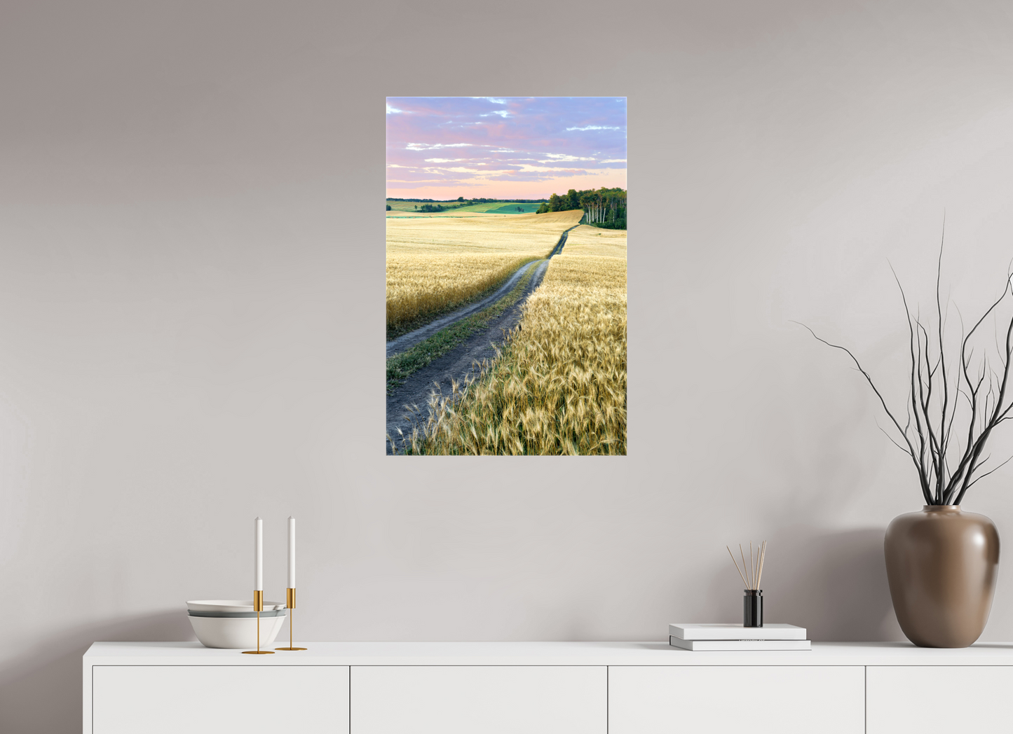 20 x 30″, Stretched Canvas Farm to Market