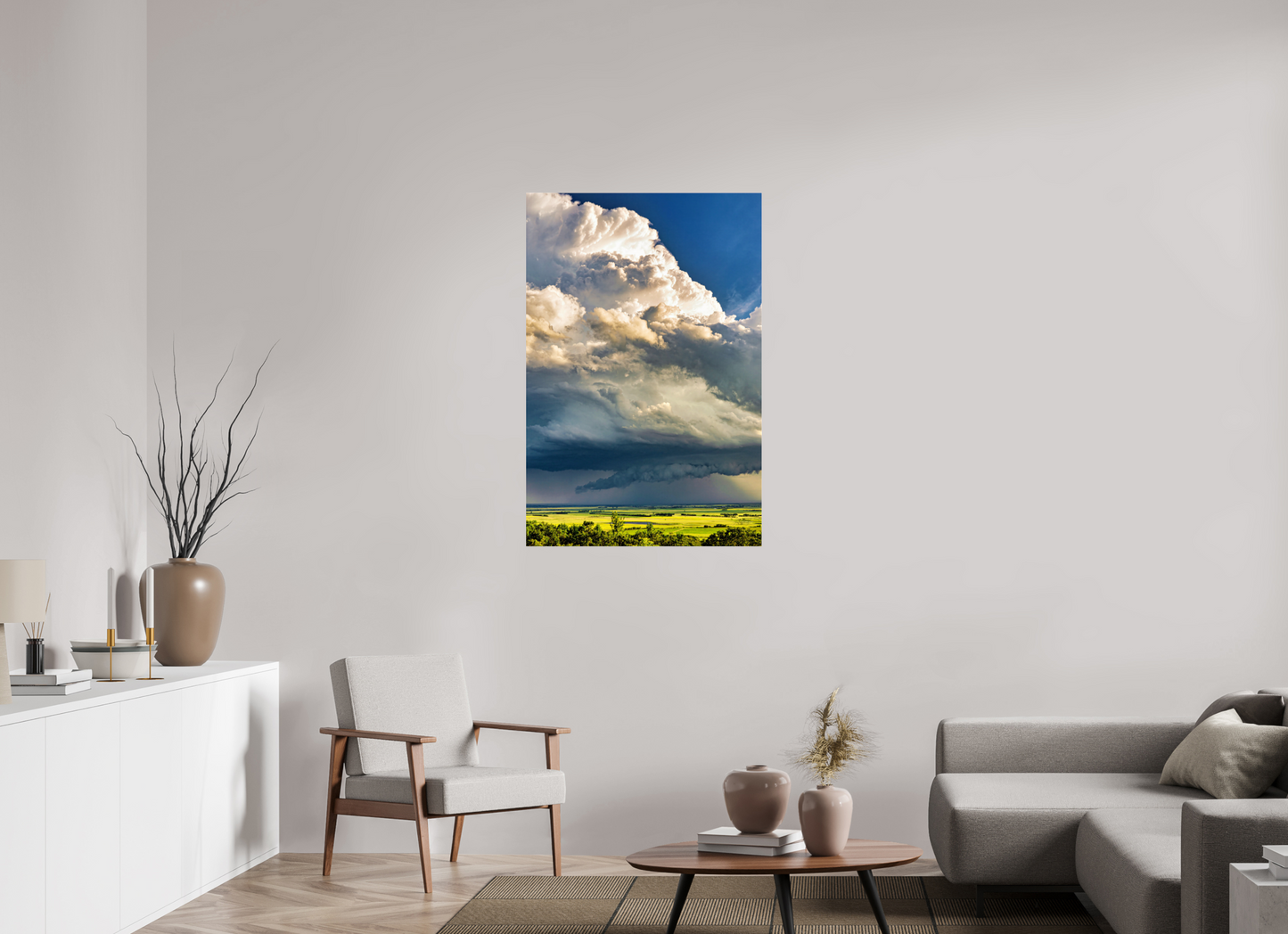 30 x 45″, Photo Print Under Acrylic Glass Dakota Thunder - Metal Acrylic Glass